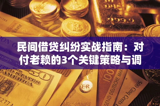 北京民间借贷纠纷实战指南：对付老赖的3个关键策略与调解盲区解析